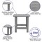 Flash Furniture Gray Poly Resin Side Table & 2 Rocking Chairs JJ-C14703-2-T14001-GY-GG - alternate 10